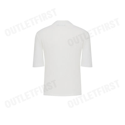 G2000 รุ่น WOMEN'S REGULAR FIT BLOUSE CODE: 46241743 01 เสื้อเบลาส์ผู้หญิง สีขาว เสื้อคอกลม