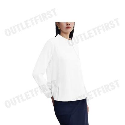 G2000 รุ่น WOMEN'S REGULAR FIT BLOUSE CODE: 46241181 01 เสื้อเบลาส์ เสื้อผู้หญิง เสื้อสีขาว