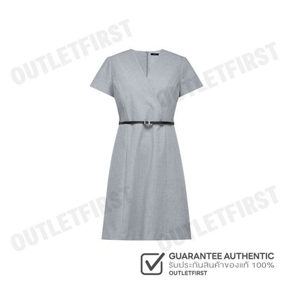 G2000 รุ่น WOMEN'S FIT & FLARE SHAPE DRESS CODE: 46232096 92 ชุดเดรสผู้หญิง ชุดกระโปรง ชุดผู้หญิง สีเทา
