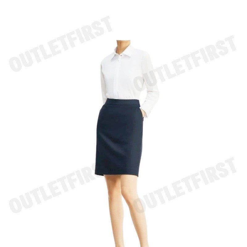 G2000 รุ่น WOMEN'S SLIM FIT SHIRT CODE: 46223183 00 เสื้อเชิ้ตแขนยาว เสื้อผู้หญิง เสื้อสีขาว