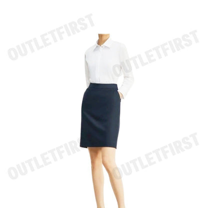 G2000 รุ่น WOMEN'S SLIM FIT SHIRT CODE: 46223183 00 เสื้อเชิ้ตแขนยาว เสื้อผู้หญิง เสื้อสีขาว