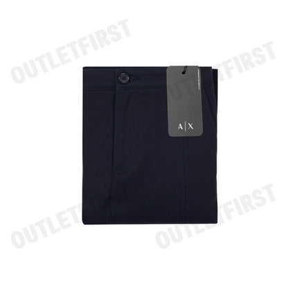 ARMANI EXCHANGE รุ่น CLASSIC TROUSERS CODE: 6DZP26 ZN5RZ 1510 กางเกงขายาว กางเกงผู้ชาย สีกรม