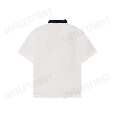 ARMANI EXCHANGE รุ่น MEN'S CLASSICS LOOSE FIT OFF WHITE POLO CODE: 6DZFJE ZJLFZ 1116 เสื้อโปโลผู้ชาย เสื้อสีขาว