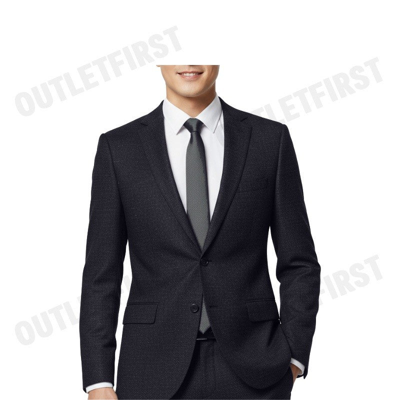 G2000 รุ่น MEN CLOTHING TEFLON TWILL SUIT BLAZER SMART FIT CODE: 46112032 82 เสื้อสูทผู้ชาย สูทสีม่วงอมเทา เสื้อสูทจีทู