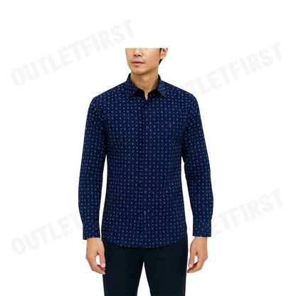 GUY LAROCHE รุ่น MAN'S LONG SLEEVES SHIRT CODE: BAB5221P4NV เสื้อเชิ้ต เสื้อแขนยาว เสื้อผู้ชาย