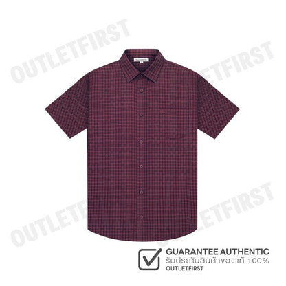 GUY LAROCHE รุ่น MAN'S SHORT SLEEVES SHIRT CODE: BAC1200W3RE เสื้อเชิ้ต เสื้อแขนสั้น เสื้อผู้ชาย