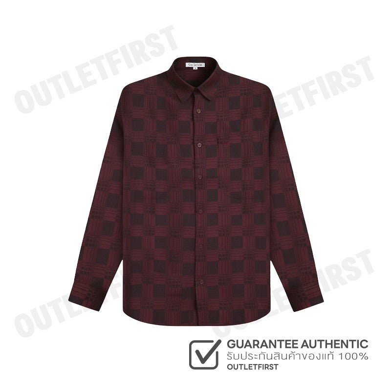 GUY LAROCHE รุ่น MAN'S LONG SLEEVES SHIRT CODE: BAB9203S4RE เสื้อเชิ้ต เสื้อแขนยาว เสื้อผู้ชาย