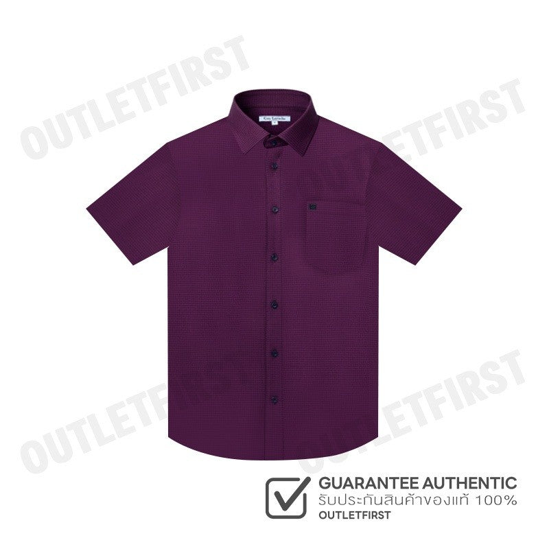 GUY LAROCHE รุ่น MAN'S SHORT SLEEVES SHIRT CODE: BAC9204S4RE เสื้อเชิ้ต เสื้อแขนสั้น เสื้อผู้ชาย