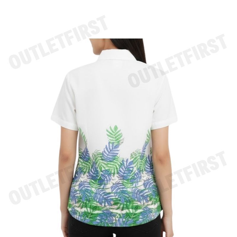 ARROW รุ่น WOMEN'S TROPICAL SHIRT CODE: WACC527S3CSGR เสื้อเชิ้ตแขนสั้น เสื้อเชิ้ตผู้หญิง เสื้อเชิ้ต
