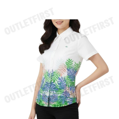 ARROW รุ่น WOMEN'S TROPICAL SHIRT CODE: WACC527S3CSGR เสื้อเชิ้ตแขนสั้น เสื้อเชิ้ตผู้หญิง เสื้อเชิ้ต