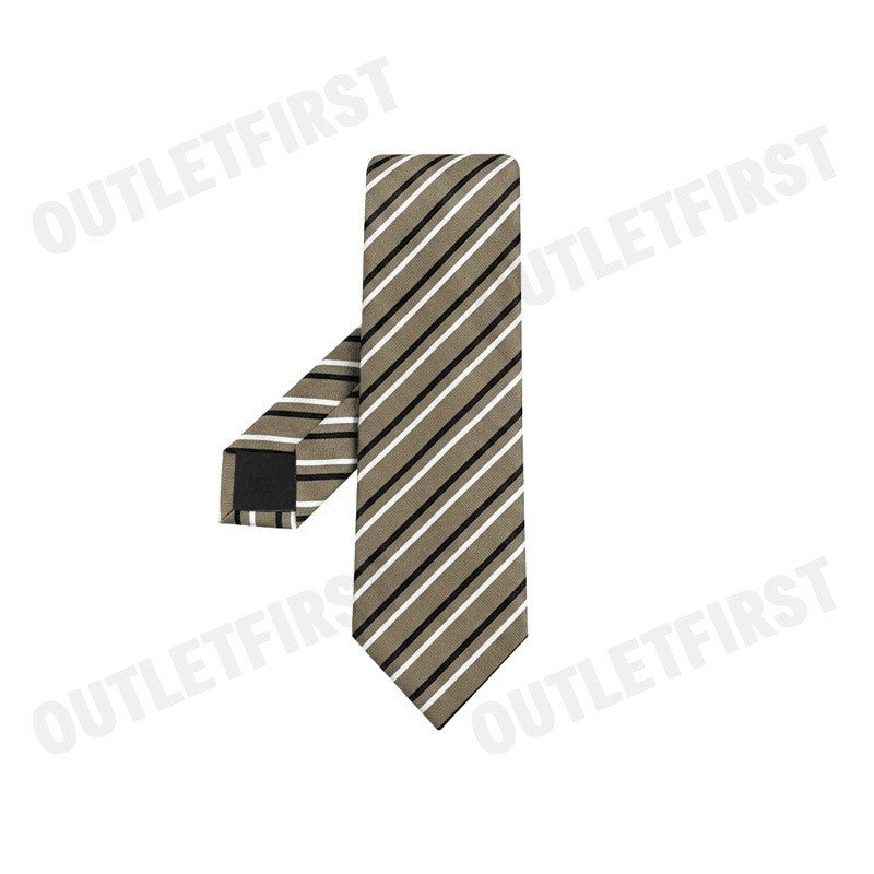 HUGO BOSS รุ่น STRIPED NECK TIE CODE: 50499453 260 เนคไท เนคไทผู้ชาย เนคไททำงาน