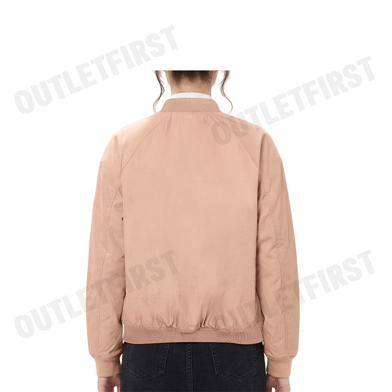 CALVIN KLEIN JEANS รุ่น WOMEN'S LONG PADDED BOMBER JACKET CODE: J224702 TGW เสื้อแจ็คเก็ตผู้หญิง เสื้อแขนยาว