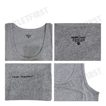 Hush Puppies รุ่น Tank Top Hush Classic Comfort Code: HU H4B005 เสื้อกล้ามผู้ชาย เสื้อกล้ามสีเทา เสื้อกล้าม