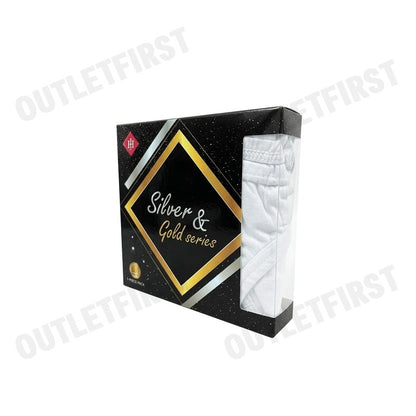 JOHN HENRY รุ่น UNDERWEAR SILVER&GOLD SERIES MEN'S BIKINI BRIEFS CODE: JU JU1G003 (WHITE) กางเกงชั้นในผู้ชาย กางเกงในจอน