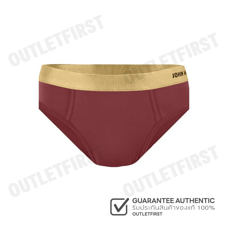 JOHN HENRY รุ่น UNDERWEAR SILVER&GOLD SERIES MEN'S BRIEFS CODE: JU JU2G003 (RED) กางเกงชั้นในผู้ชาย กางเกงในจอน