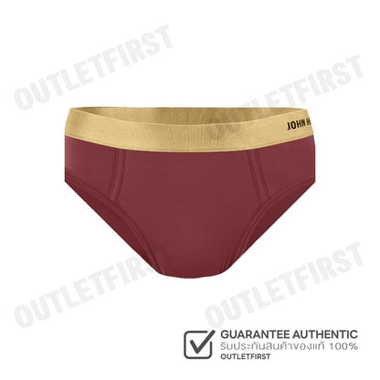 JOHN HENRY รุ่น UNDERWEAR SILVER&GOLD SERIES MEN'S BRIEFS CODE: JU JU2G003 (RED) กางเกงชั้นในผู้ชาย กางเกงในจอน