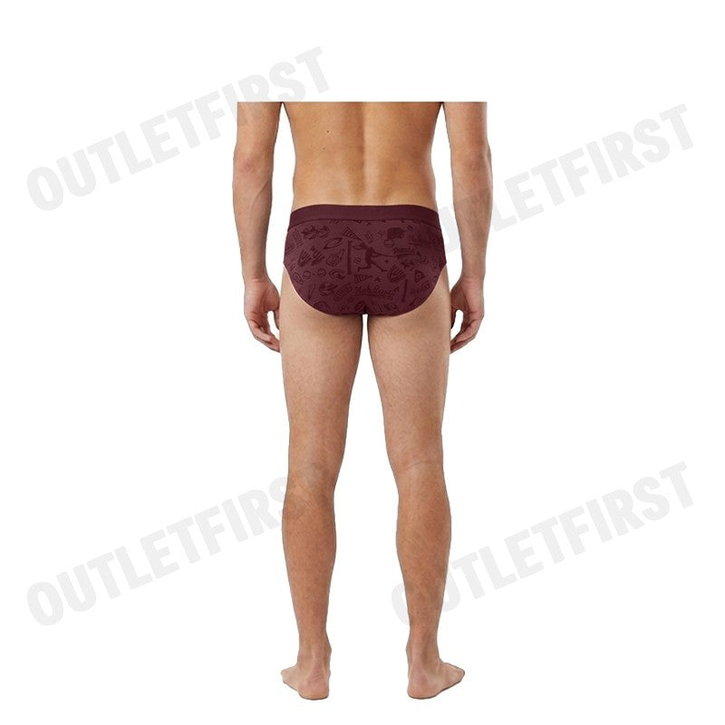 HUSH PUPPIES รุ่น MEN'S FASHION BRIEFS CODE: HU H2F032 (RED) กางเกงชั้นในผู้ชาย กางเกงฮัชพัพพีส์ กางเกงสีแดง