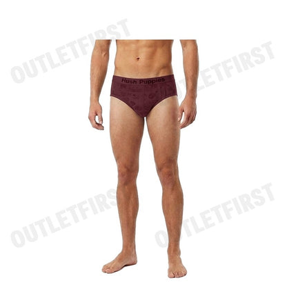 HUSH PUPPIES รุ่น MEN'S FASHION BRIEFS CODE: HU H2F032 (RED) กางเกงชั้นในผู้ชาย กางเกงฮัชพัพพีส์ กางเกงสีแดง