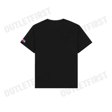 PLAY COMME DES GARÇONS รุ่น WOMEN T-SHIRT CODE: AZ-T327 (BLACK) เสื้อยืดคอกลมผู้หญิง เสื้อหัวใจสีแดง เสื้อแขนสั้น