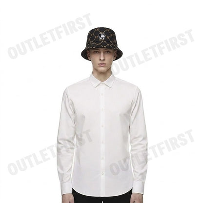 MLB รุ่น JACQUARD DIA MONOGRAM BUCKET HAT CODE: 3AHTM024N 50BKS หมวกบักเก็ต หมวกสีดำ หมวกNY