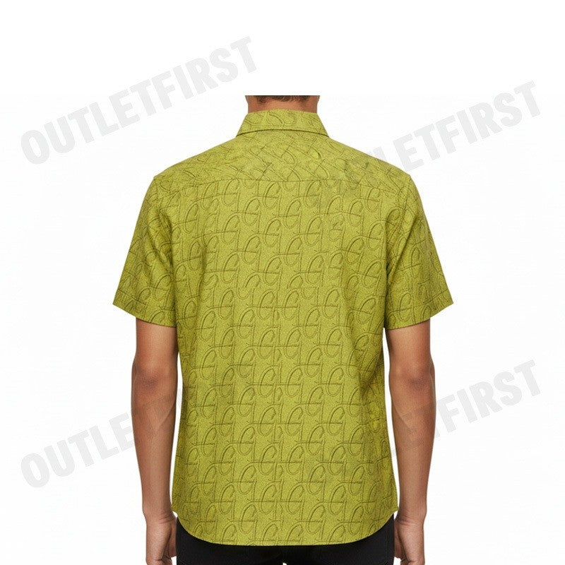 GUY LAROCHE รุ่น MAN'S SHORT SLEEVES SHIRT CODE: BAC9200S3YE เสื้อเชิ้ต เสื้อแขนสั้น เสื้อผู้ชาย