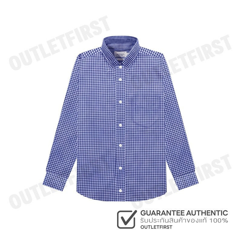ARROW รุ่น MEN'S PREMIUM COLLECTION COMFORT FIT SHIRT CODE: MAPC117W3BSBU เสื้อเชิ้ต เสื้อแขนยาว เสื้อผู้ชาย