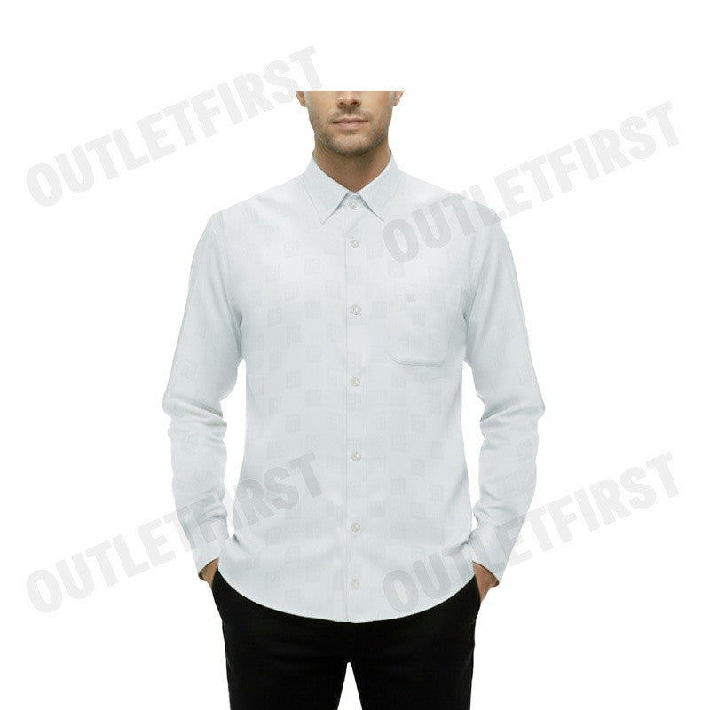 GUY LAROCHE รุ่น MAN'S LONG SLEEVES SHIRT CODE: BAB9207W3WH เสื้อเชิ้ต เสื้อแขนยาว เสื้อเชิ้ตผู้ชาย