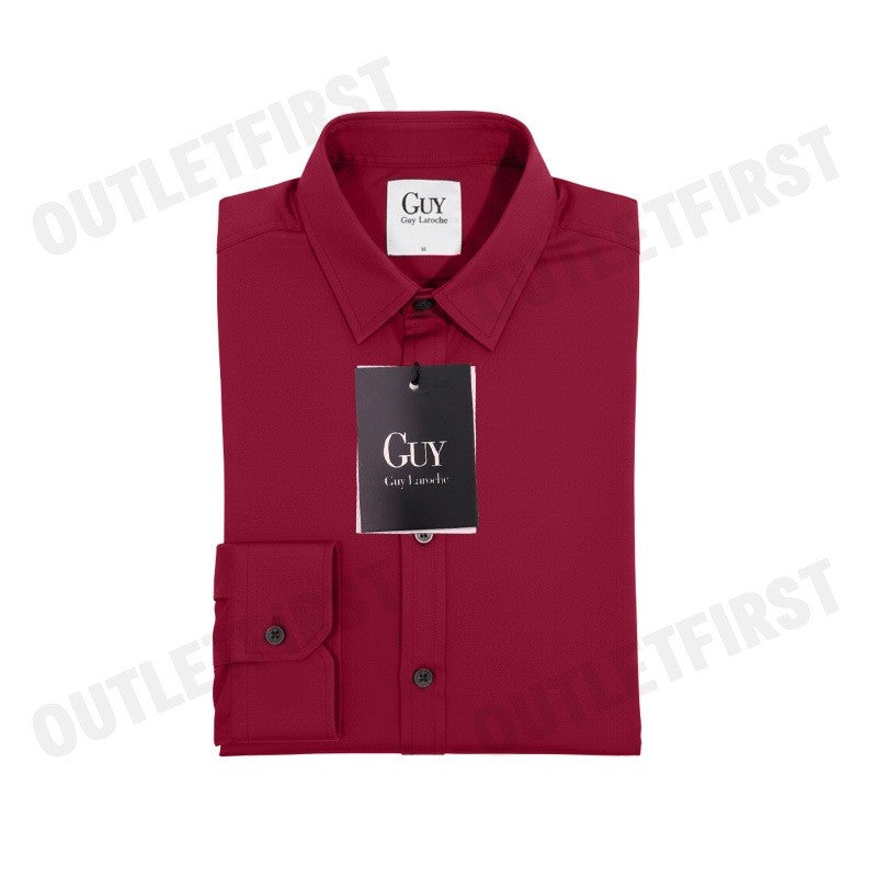 GUY LAROCHE รุ่น MAN'S LONG SLEEVES SHIRT CODE: DAC6251P3RE เสื้อเชิ้ต เสื้อแขนยาว เสื้อผู้ชาย