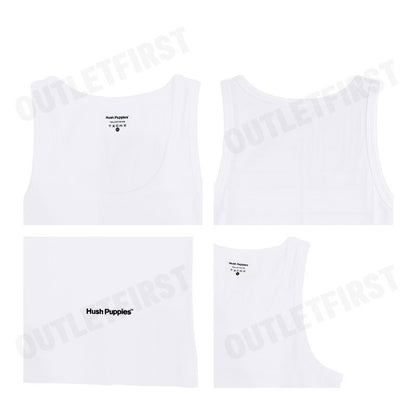 HUSH PUPPIES รุ่น TANK TOP HUSH CLASSIC COMFORT CODE: HU H4B005 (WHITE) เสื้อกล้ามผู้ชาย เสื้อกล้ามสีขาว ฮัชพัพพีส์