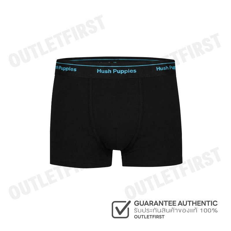HUSH PUPPIES รุ่น MEN'S MICRO MODAL SIRO BOXER BRIEFS CODE: HU H3FSR08 (BLACK) กางเกงชั้นใน กางเกงฮัชพัพพีส์ ผู้ชาย