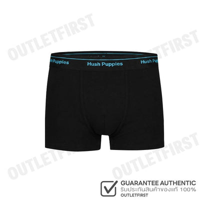 HUSH PUPPIES รุ่น MEN'S MICRO MODAL SIRO BOXER BRIEFS CODE: HU H3FSR08 (BLACK) กางเกงชั้นใน กางเกงฮัชพัพพีส์ ผู้ชาย