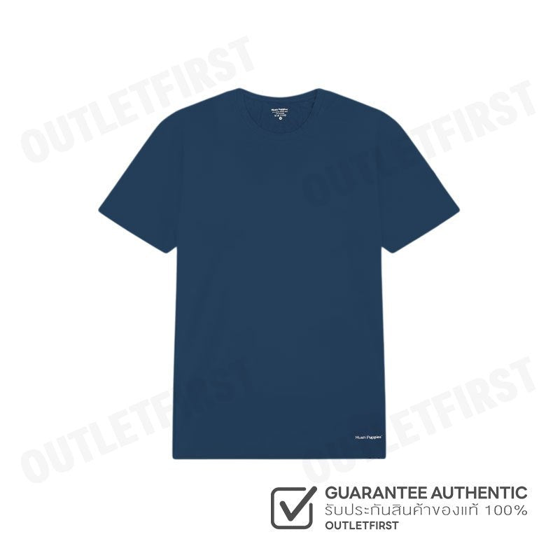 HUSH PUPPIES รุ่น MICRO MODAL SIRO TEE CODE: HU H5FSR08 (NAVY) เสื้อยืดคอกลมผู้ชาย เสื้อแขนสั้น เสื้อยืดสีกรม