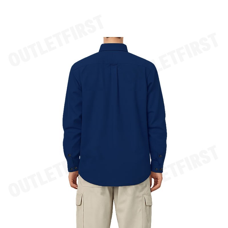 LACOSTE รุ่น MEN'S OXFORD SHIRT BD WASHED CODE: CH9342 10 HBM เสื้อเชิ้ตแขนยาว เสื้อเชิ้ตคอปก เสื้อเชิ้ตผู้ชาย