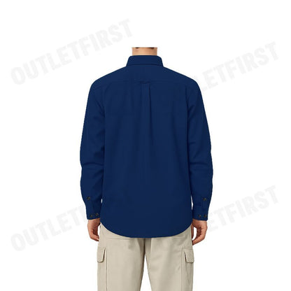 LACOSTE รุ่น MEN'S OXFORD SHIRT BD WASHED CODE: CH9342 10 HBM เสื้อเชิ้ตแขนยาว เสื้อเชิ้ตคอปก เสื้อเชิ้ตผู้ชาย