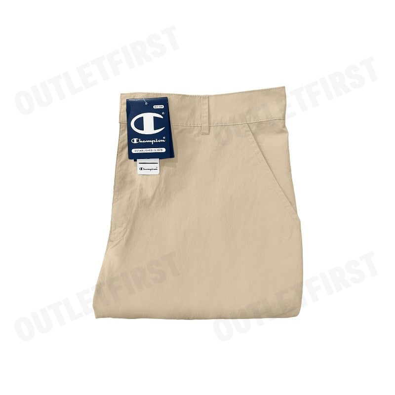 CHAMPION รุ่น MEN'S LONG PANTS CODE: 219768 YS073 กางเกงขายาวผู้ชาย กางเกงสีเบจ กางเกงแชมเปี่ยน