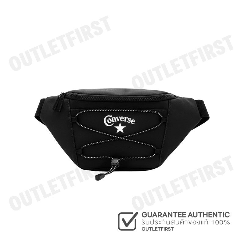 CONVERSE OUTGOING WAIST BAG BLACK UNISEX COLOR BLACK CODE: 1261871AU_S5BKXX