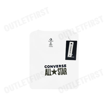 CONVERSE MEN'S CTAS TAG T-SHIRT COLOR WHITE CODE: 132T811AM_H5WTXX