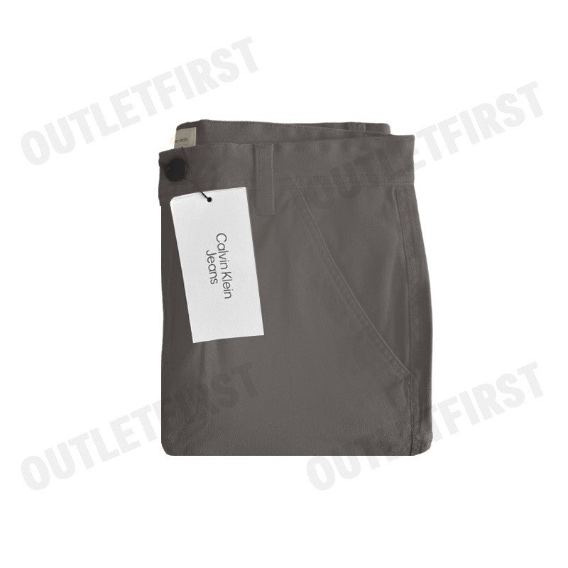 CALVIN KLEIN JEANS MEN'S CK MILANO CHINO SHORTS COLOR BROWN CODE: J326944 PBX