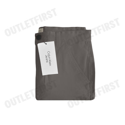 CALVIN KLEIN JEANS MEN'S CK MILANO CHINO SHORTS COLOR BROWN CODE: J326944 PBX