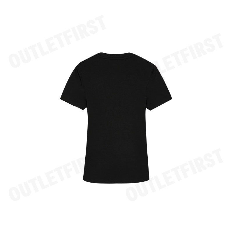 CALVIN KLEIN JEANS รุ่น INSTITUTIONAL LOGO SLIM TEE CODE: J224949 BEH เสื้อยืดคอกลม เสื้อยืดผู้หญิง เสื้อยืดสีดำ