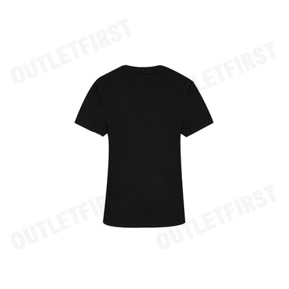 CALVIN KLEIN JEANS รุ่น INSTITUTIONAL LOGO SLIM TEE CODE: J224949 BEH เสื้อยืดคอกลม เสื้อยืดผู้หญิง เสื้อยืดสีดำ