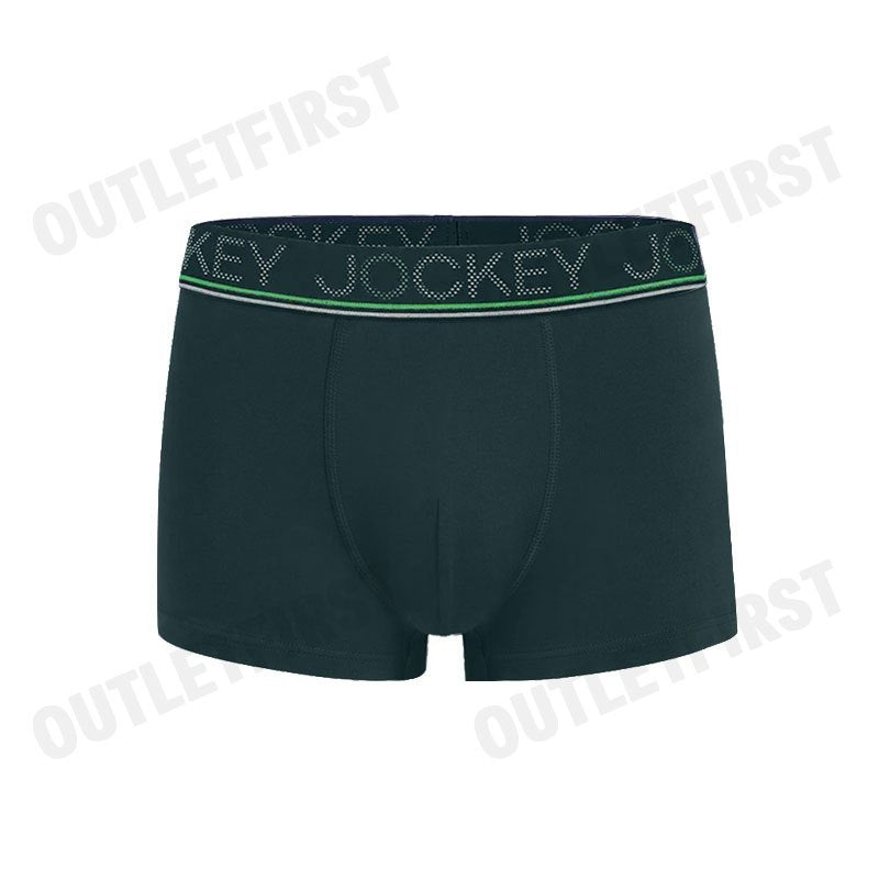 JOCKEY รุ่น MEN'S COOLING JADE TRUNK CODE: KU 1978 (GREEN) กางเกงชั้นในผู้ชาย กางเกงในบ็อกเซอร์ กางเกงจ็อคกี้