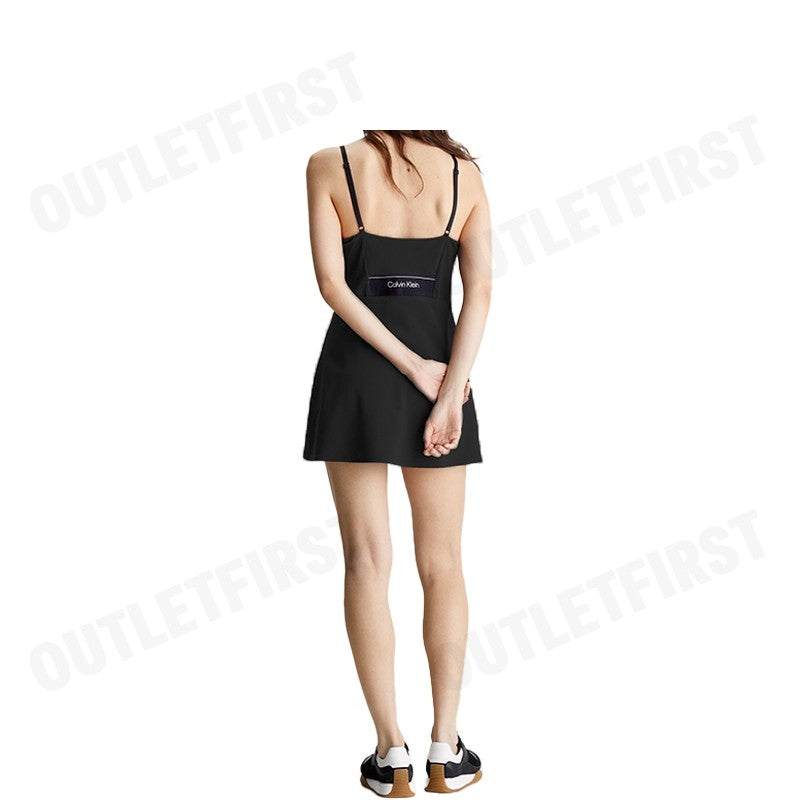 CALVIN KLEIN SPORT รุ่น SPORT MINI DRESS CODE: 4WS4D909 001 ชุดเดรส เดรสสายเดียว เดรสออกกำลังกาย
