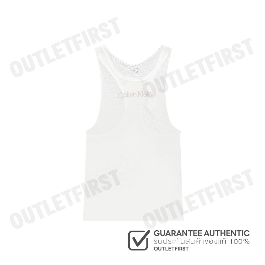 CALVIN KLEIN SWIMWEAR รุ่น CREW NECK TANK CODE: KM01009 YCD เสื้อกล้ามแขนกุด เสื้อกล้ามผู้ชาย เสื้อกล้าม