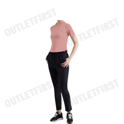 CALVIN KLEIN SPORT รุ่น ESSENTIALS SPORT SEMI-FITTED TEE CODE: 4WS4K238 630 เสื้อครอป เสื้อยืดผู้หญิง เสื้อแขนสั้น
