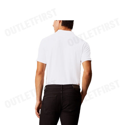 CALVIN KLEIN JEANS รุ่น CK BADGE SMOOTH COTTON SLIM POLO CODE: J326950 YAF เสื้อโปโล เสื้อโปโลผู้ชาย เสื้อโปโลแขนสั้น