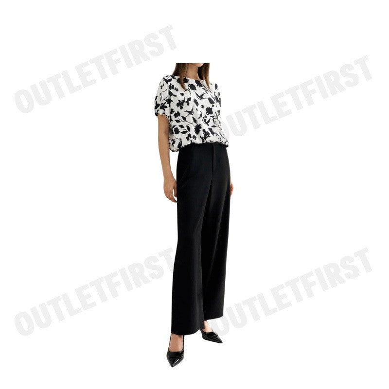 G2000 รุ่น WOMEN CLOTHING COLLARLESS BLOUSE LOOSE FIT CODE: 41241670 02 เสื้อเบลาส์ผู้หญิง เสื้อสีขาว เสื้อจีทูเทาซัน