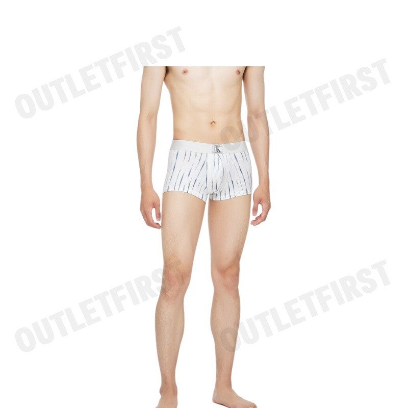 CALVIN KLEIN รุ่น ESTABLISHED LOW RISE TRUNK CODE: NB4079 PCQ กางเกงชั้นในผู้ชาย บ๊อกเซอร์ กางเกงใน