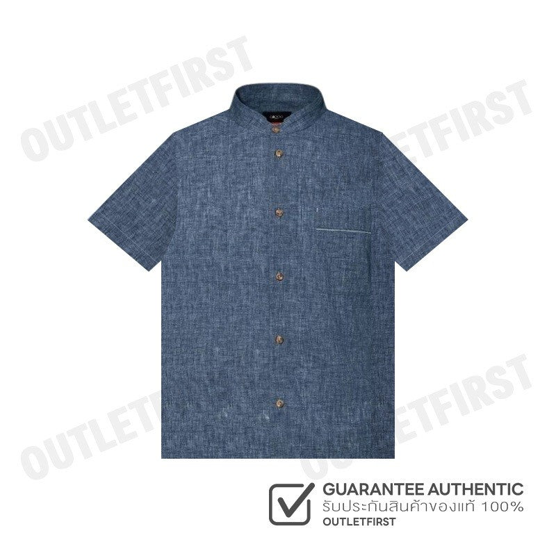 G2000 รุ่น MEN'S CASUAL SHORT-SLEEVED SHIRT CODE: 46139922 78 เสื้อเชิ้ตแขนสั้นผู้ชาย เสื้อสีกรม เสื้อผู้ชาย