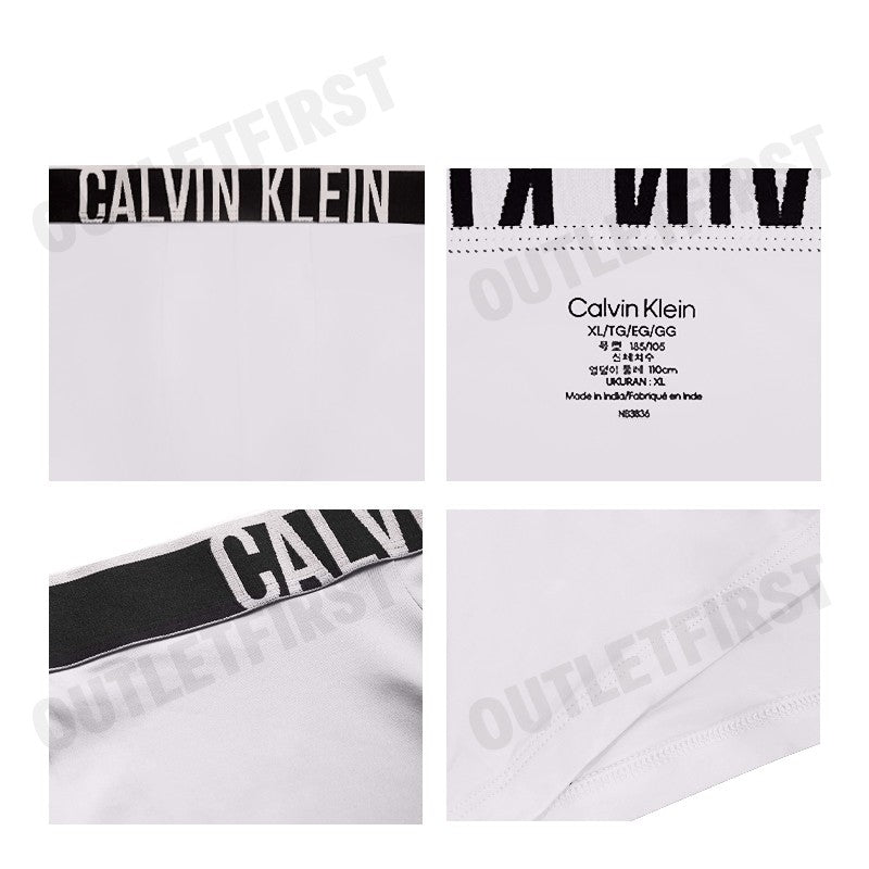 CALVIN KLEIN รุ่น INTENSE POWER ULTRA COOLING LOW RISE TRUNKS CODE: NB3836 OQ9 กางเกงชั้นในผู้ชาย กางเกงใน สีเทา